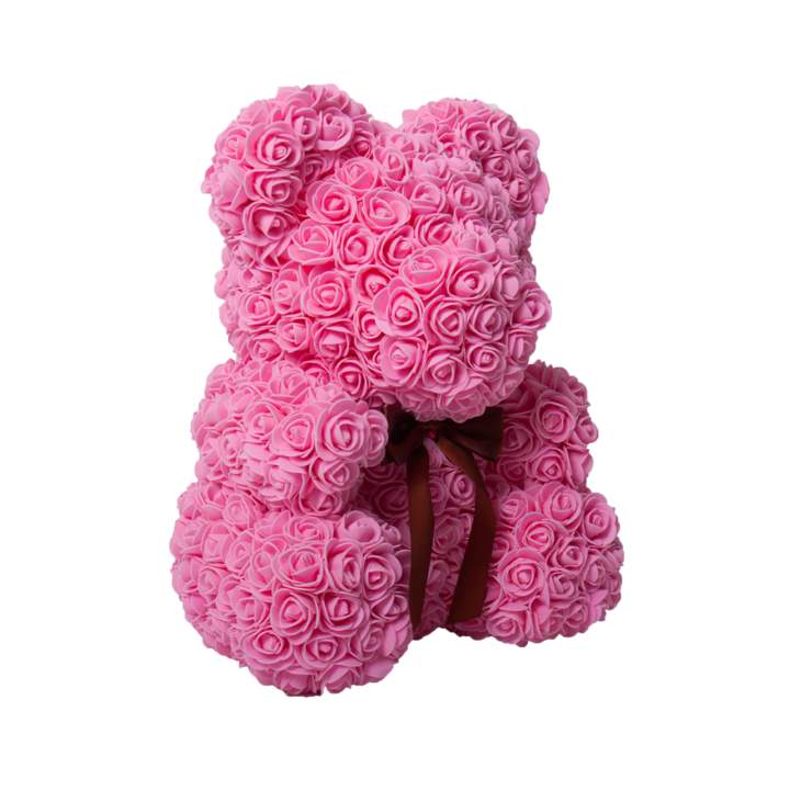 Pink Rose Bear