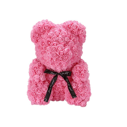 Pink Rose Bear