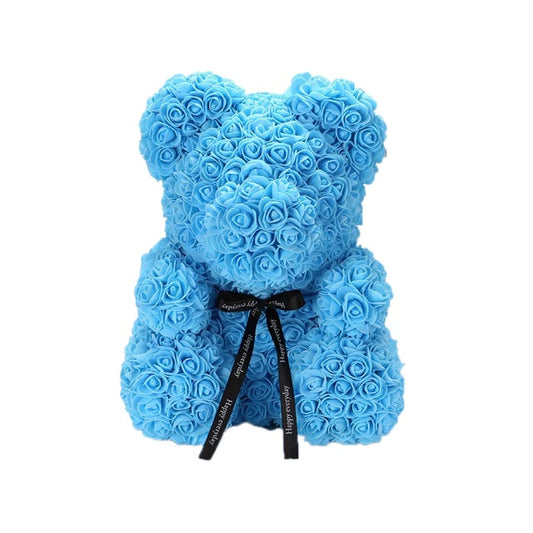 Blue Rose Bear